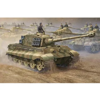 Trumpeter German King Tiger 2 in 1