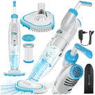 KESSER® Poolsauger mit Akku   elektrisch Pool Bodensauger Handsauger   Poolreiniger mit Filter & 2-Geschwindigkeits-System   Handsauger Reinigungsset kabellos, Inkl. Abdeckung