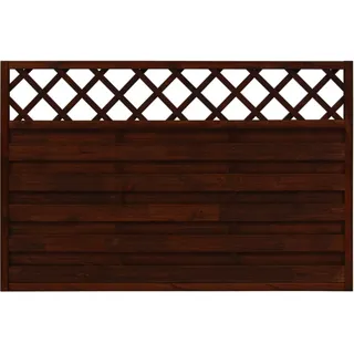 Andrewex Sichtschutzzaun Element Country 120 x 180 cm braun