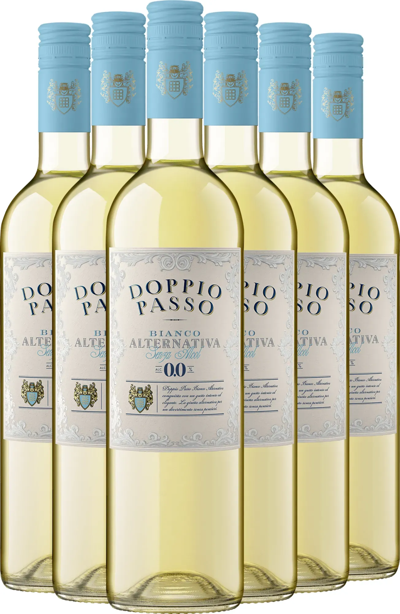 Doppio Passo Bianco »Alternativa« Alkoholfrei im 6er-Vorratspaket