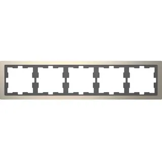 Merten D-Life 5fach, Nickelmetallic