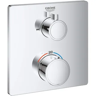 Grohe Grohtherm Thermostat-Wannenbatterie mit 2-Wege-Umstellung