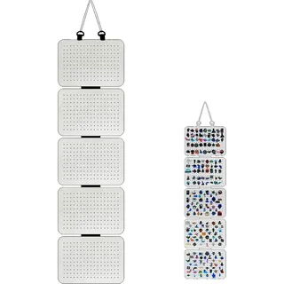 Hayaww Wand-Pin-Organizer Badge Collection Display Holder Holds Pins Brosche mit 5 Brettteilen Pin-Display-Seiten Organisation für Garderobe Arbeitszimmer (A)