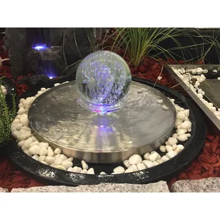 Köhko Springbrunnen Glaskugel Saturn