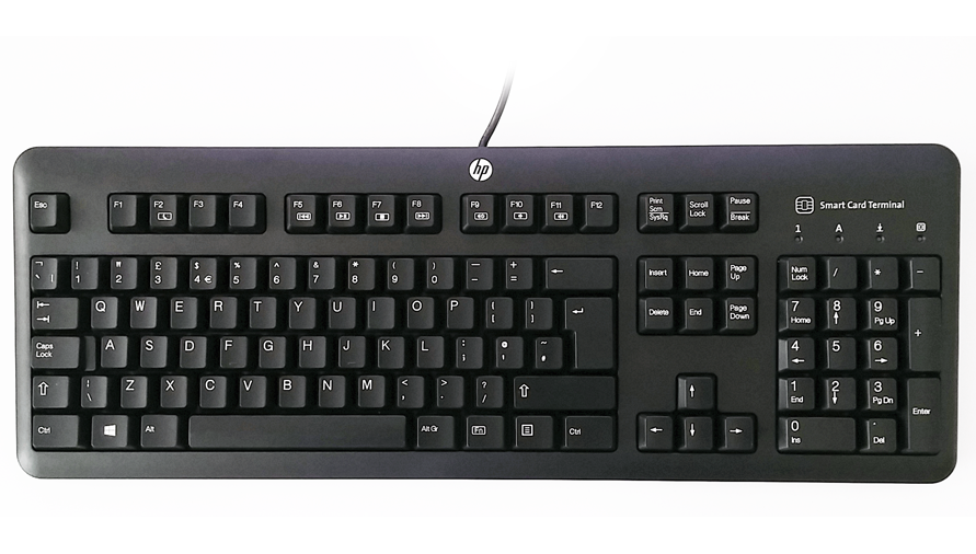 Bild KU-1156 Tastatur DE schwarz (672647-043)