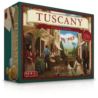 Stonemaier Games GTGSTM305 Tuscany: Essential Edition, Mixed Colours