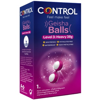 CONTROL GEISHA BALLS - LEVEL 3 Vaginalkugeln zum Beckenboden trainieren. Schwer 38 g.