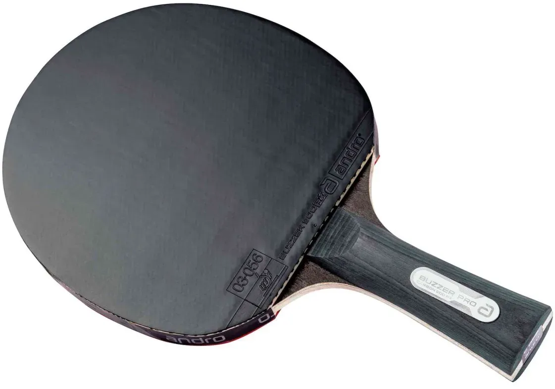 andro Schläger Buzzer Pro Carbon 500 RX - Beläge konkav - konkav