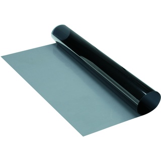 FoliaTec Blacknight Superdark Tönungsfolie mit Wärmeschutz (76x300 cm)