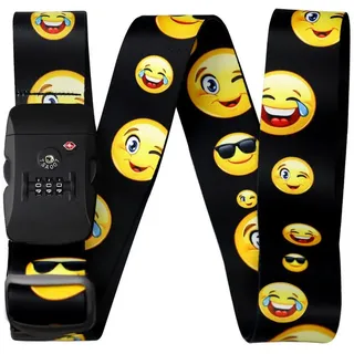 BASI 0006-0321 Koffergurt TSA Zahlenschloss