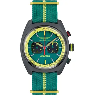 Aston Martin Formula 1 DWF Grün 44 mm MTFD1F501