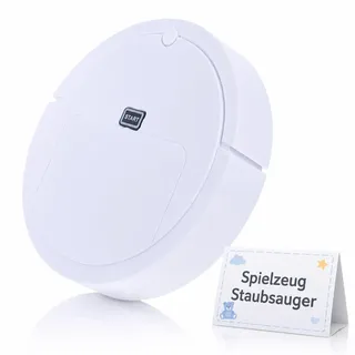 NUOBESTY Simulations-kehrmaschine Spielzeugstaubsauger Für Kleinkinder 1-3 Spiele Kinder Staubsauger Für Kinder Vorgeben Rollenspiel Spielzeug Fegender Baby Fang Den Ball Abs Weiß Puzzle
