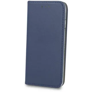 Book CASE SMART Magnetic Für Huawei P30 Pro Cover Flip Handy Tasche Flipcase Etui Buchform Kunststoff TPU Halterung für Kreditkarten Schutzhülle Hülle (dunkel blau/Navy Blue)