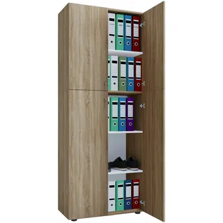 VCM Büroschrank Lona 5fach