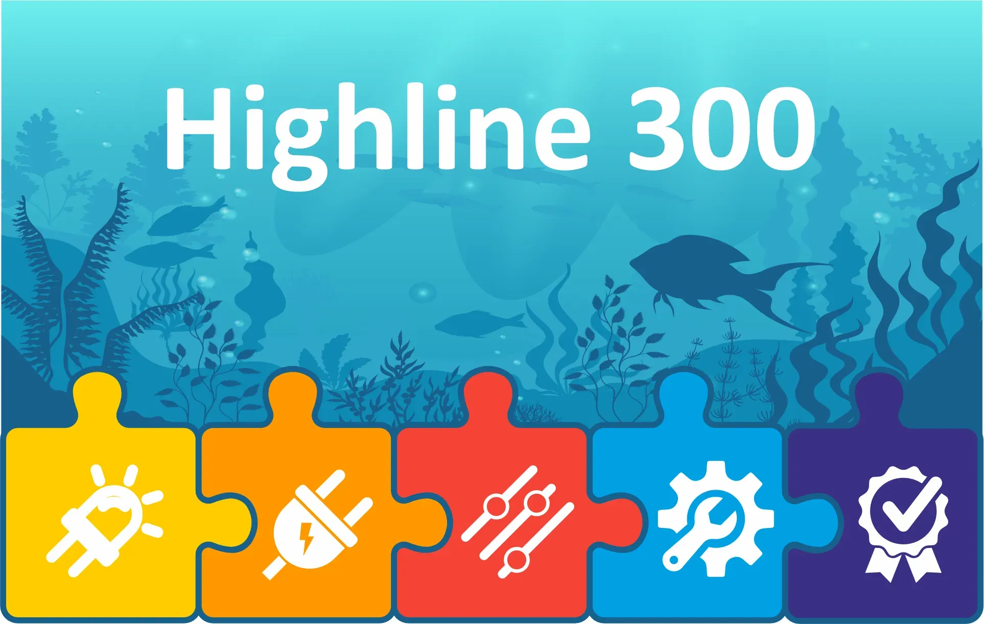 PRO2 LED Beleuchtung für OASE Highline 300 Aquarium | Komplett-Set