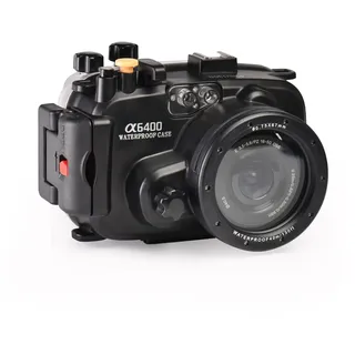 Sea Frogs kompatibel mit Sony A6400 Unterwasser Kamera Gehäuse 132 Feet/ 40 Meter Wasserdichtes Gehäuse wasserdichte Qualität: IPX8