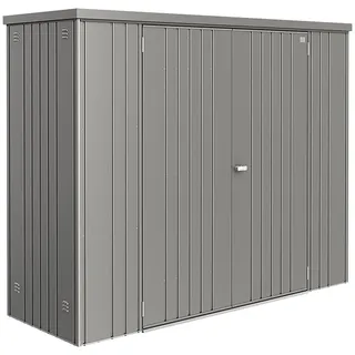 2,27 x 0,83 x 1,83 m quarzgrau-metallic