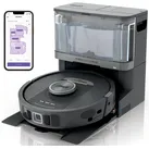 SHARK Saugroboter "mit Wischfunktion PowerDetect NeverTouch Pro 2-in-1 RV2800YEEU", silber (schwarz, silber), B:36,86cm H:48,79cm T:34,01cm, Saugroboter