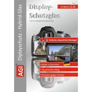 S+M Displayschutzglas kompatibel mit Sony DSC-HX90V