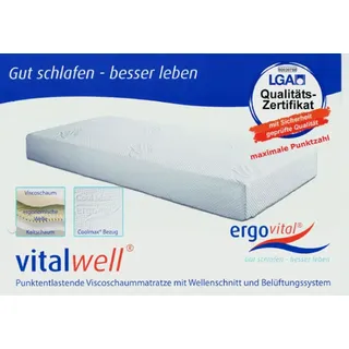 ergovital Matratze vitalwell (Größe: 90x200 cm)