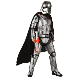 Rubie ́s Kostüm Star Wars 7 Captain Phasma - Kostüm für Fasching, Original lizenziertes Kostüm aus Star Wars: Das Erwachen der Macht silberfarben M-L