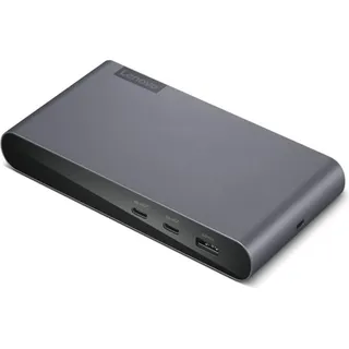 Lenovo USB-C Universal Business Dock Wired 2 x USB 3.2 Gen 2 (3.1 Gen 2) Type-C Grey (USB-C, 8 Ports), Dockingstation + USB Hub, Grau