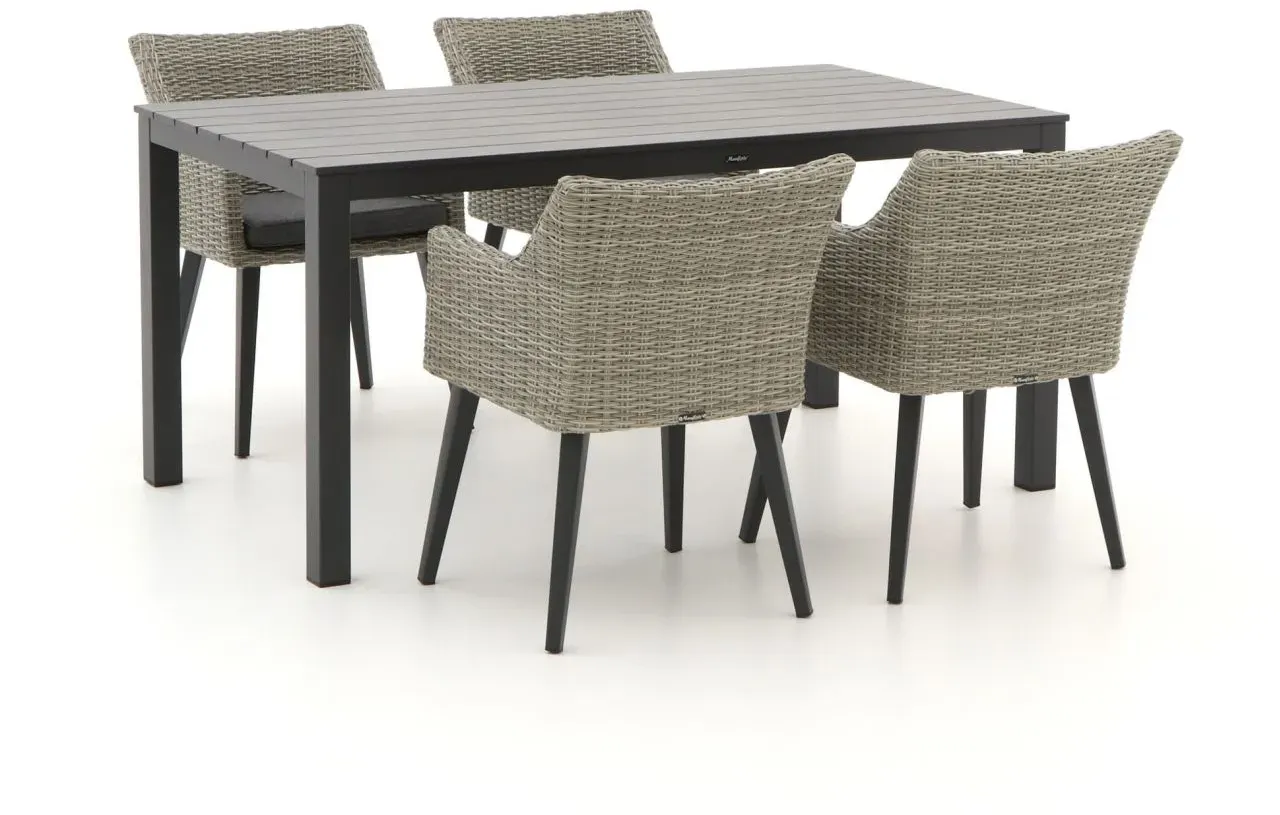 Manifesto Matese/Menzano 160 cm Gartenmöbel-Set 5-teilig