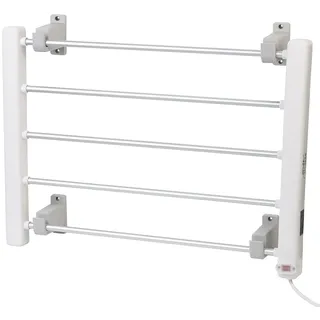 Sichler Haushaltsgeräte Elektrisch beheizbarer Handtuchwärmer