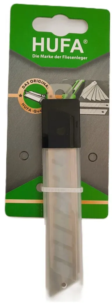 Hufa 10er Pack Ersatz Abrechklingen 18mm für Profimesser Biko