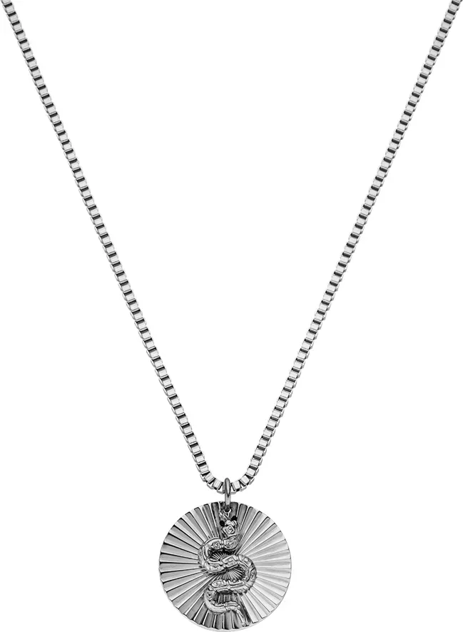PURELEI Snake Coin Kette