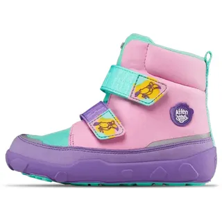 Affenzahn Winterstiefel Vegan Comfy warm gefüttert, wasserdicht mit Kletterverschlüssen, Größe 21-32 - 24 EU