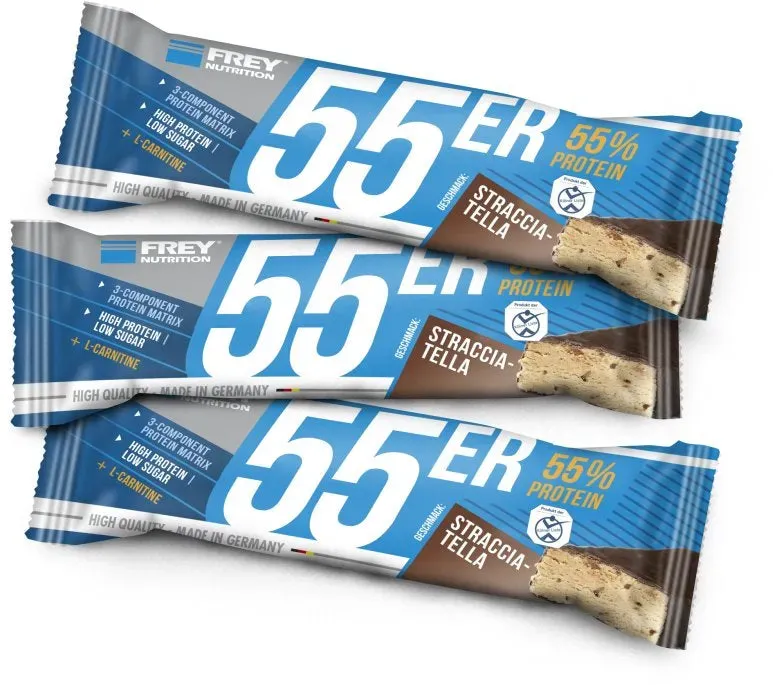 Frey Nutrition - 55er Proteinriegel - 50g RiegelLemon-Quark