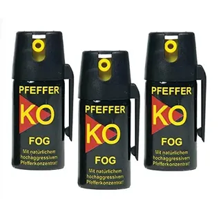 DD-Tackle 3er Set Pfefferspray Tierabwehrspray Ballistol Fog