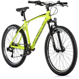 26 Zoll Alu MTB Fahrrad Leader Fox MXC 8 Gang S-Ride Neon Gelb Rh 36 cm