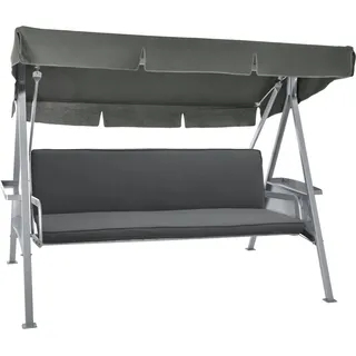 Beautissu Hollywoodschaukelauflage Loft HS - Grau