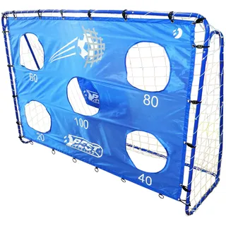 Best Sporting Fußballtor mit Torwand 5 Schusslöcher« sehr stabil, 213x152 cm, blau