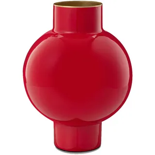Pip Studio Metall-Blumenvase III Rot