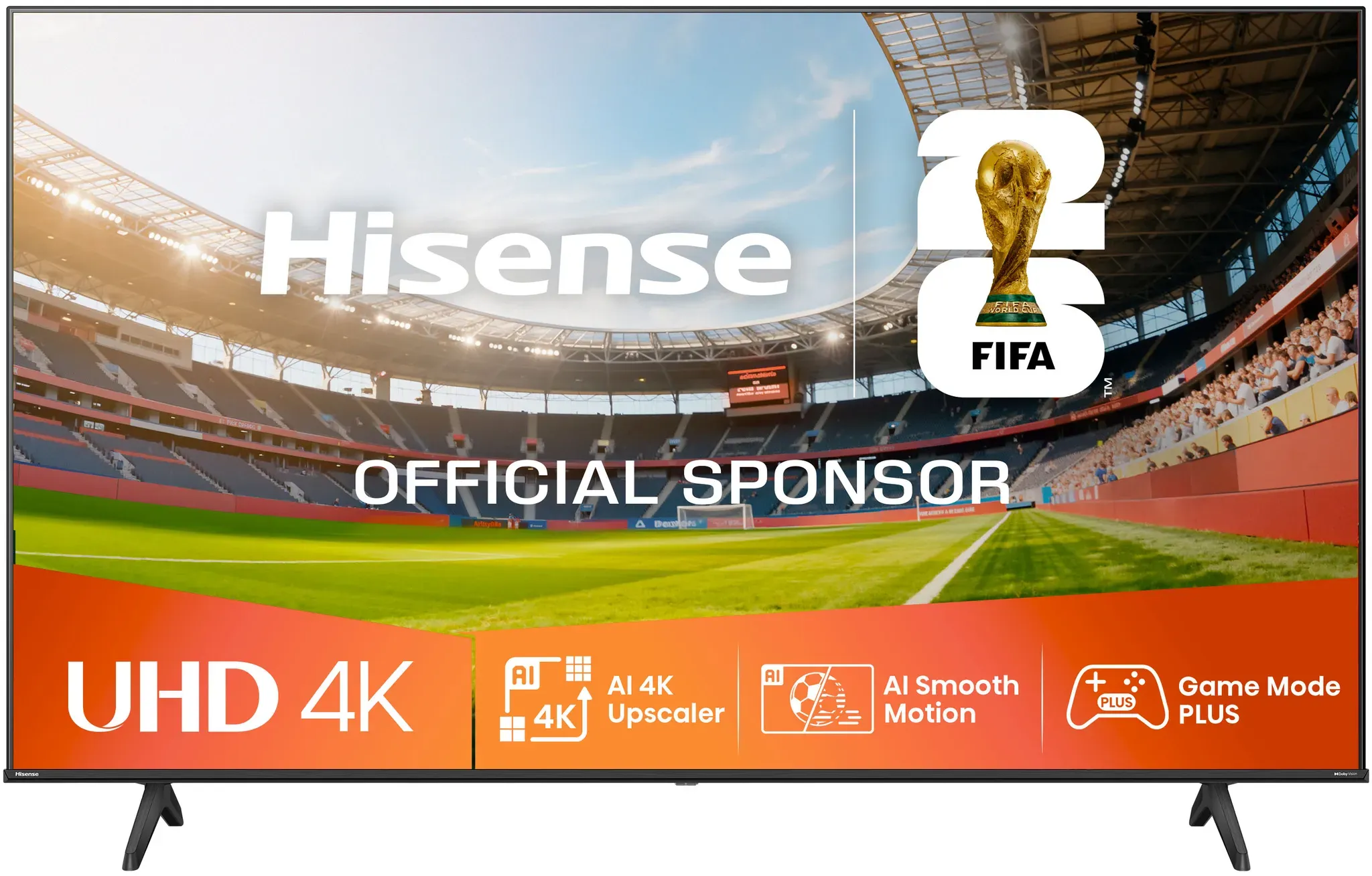 Hisense 65E6NT 164cm (65 Zoll) Fernseher, 4K UHD Smart TV, Precision Colour, HDR, Dolby Vision, 60Hz, Triple Tuner DVB-C/S/S2/T/T2, WiFi, HDMI 2.1, Bluetooth, Alexa Built-in