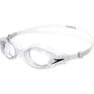 Speedo Hydrosity 2.0 Schwimmbrille | Anti-Beschlag | Wasserdicht Schwimmbrille, Clear/Weiß, Einheitsgröße