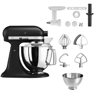 5KSM175 Gusseisen Schwarz inkl. Paket 2
