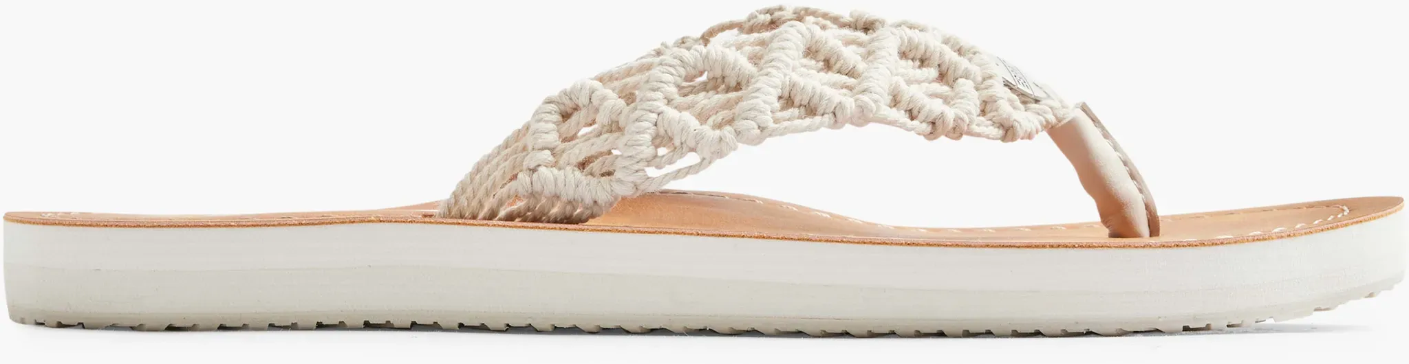 ESPRIT  Zehentrenner Offwhite, Damen, Größe: 36, Material: Textil - ESPRIT  Zehentrenner Offwhite, Damen, Größe: 36, Material: Textil - woman - Offwhite
