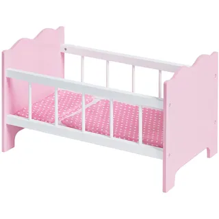 Pinolino Puppenbett Jasmin komplett, 4-tlg.,