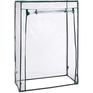 1 x 0,5 x 1,5 m transparent/grün