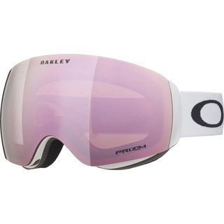 M Prizm Skibrille Matte White - Prizm Rose gold