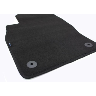 kfz-premiumteile24 Velours Fußmatte Fahrerseite Kompatibel mit Corsa E + Corsa D/OPC Baujahr 2006-2019 Automatte Premium Qualität Stoffmatte 100% Passgenau Schwarz