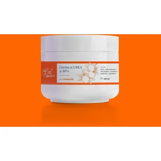 Creme mit Urea 30% MAXI Format 500 ml für Narben Ekzeme, Keratose Psoriasis Hautausschläge. Trockene Haut entfernt Narben, Wunden, hergestellt in Italien