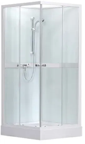 Roth Project Komplettdusche Quadrat 90x90 cm 4000693