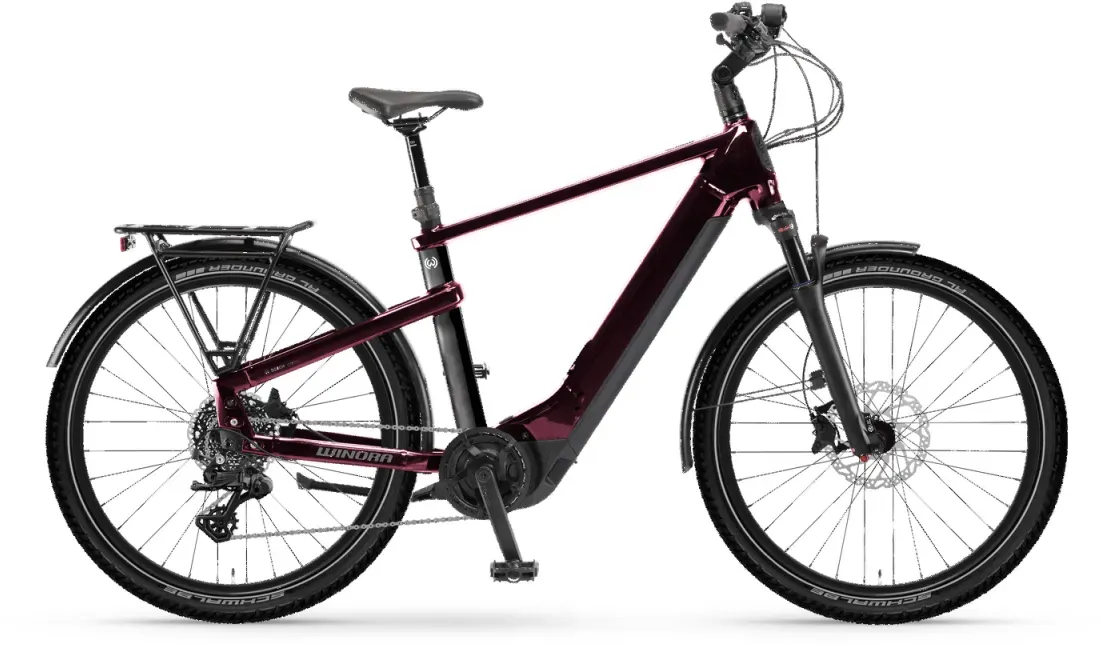 Winora Yakun X10E High - RH: 60 - darkred