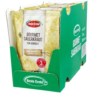 Beste Ernte Gourmet-Sauerkraut 400 g, 8er Pack
