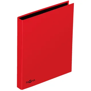 Pagna Ringbuch A4 Basic Colours 20605-03 DIN 4Ringe PP rot
